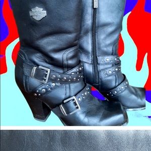 Super cute Harley boots, 9 1/2… don’t fit me…..$60 plus shipping